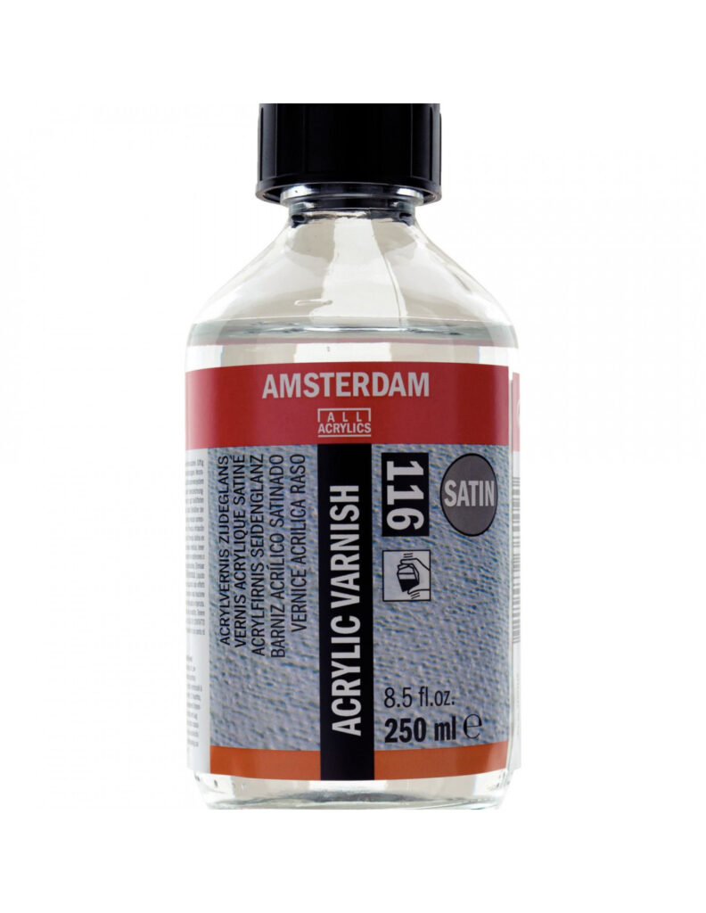 Βερνίκι ακρυλικών Amsterdam 116 σατινέ (Acrylic Varnish Satin) – 250 ml