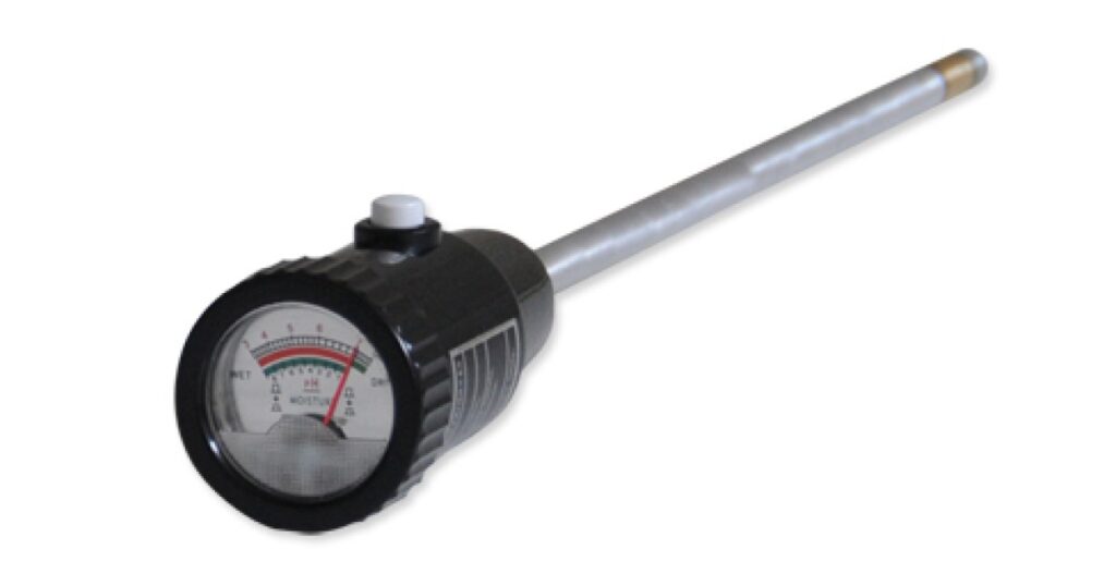Πεχάμετρο-υγρασιόμετρο εδάφους 30 cm (Soil pH & Moisture Meter)