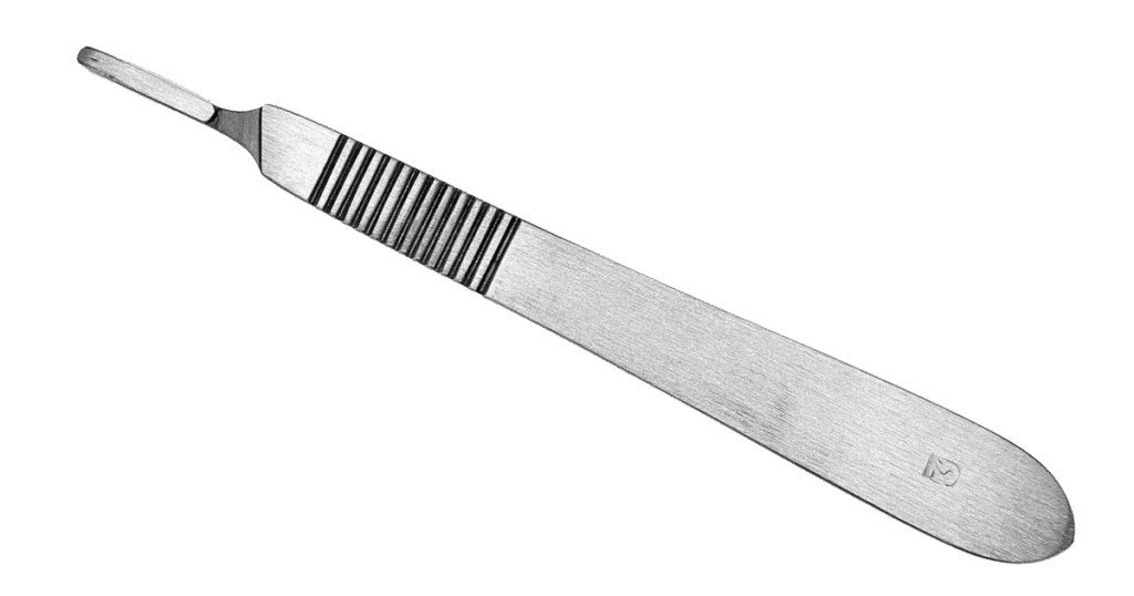 Λαβή νυστεριών Νο3 DOLPHIN DE-2096 (Scalpel Handle No.3)