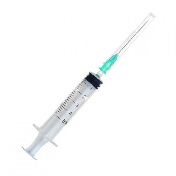 Σύριγγες latex 5 ml 21G×1½ (Syringes) – 100 τεμ.