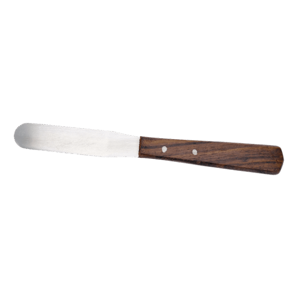 Σπάτουλα εργαστηρίου με ξύλινη λαβή 10 cm DOLPHIN (Lab Spatula)