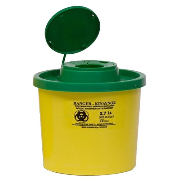 Κυτίο απόρριψης βελονών (Sharps Container)