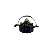 Μάσκα μισού προσώπου 3M™ Secure Click™ HF-802SD με διάφραγμα ομιλίας, Medium (Half Face Respirator)