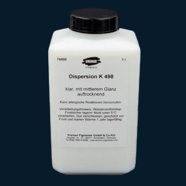 Kremer Dispersion K 498 (Plextol® D 498) – Ακρυλική διασπορά, συνδετικό και συγκολλητικό μέσο (Acrylic Dispersion)