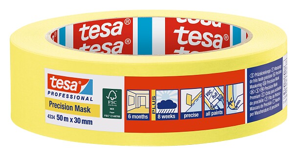 Ταινία μασκαρίσματος tesa® Professional 4334 Precision Mask®