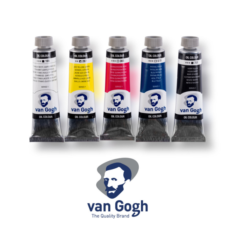 Λαδομπογιές Van Gogh σειρά 1 (Oil Colours S1) – 60 ml