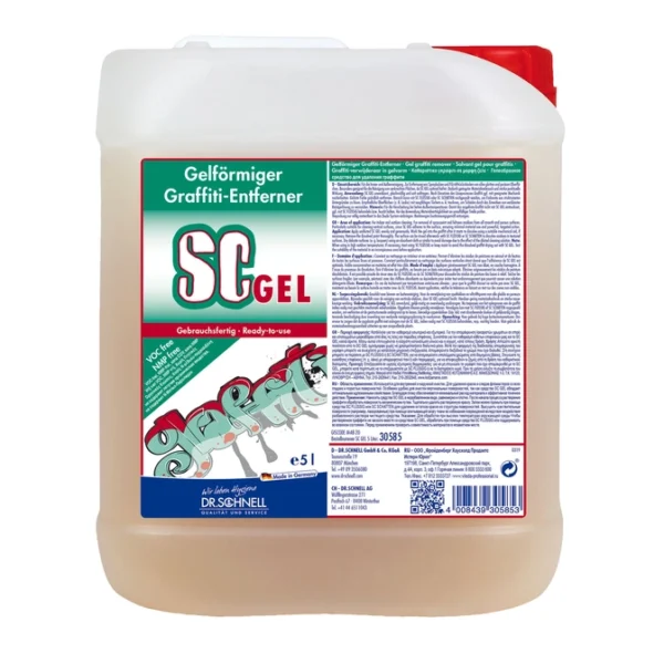 SC Gel – Αφαιρετικό graffiti σε gel (Graffiti Remover Gel)