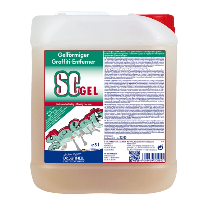 SC Gel – Αφαιρετικό graffiti σε gel (Graffiti Remover Gel)