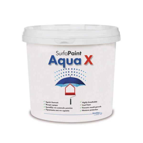 SurfaPaint™ AquaX – Ακρυλικό χρώμα υψηλής απόδοσης (High-Performance Acrylic Paint)