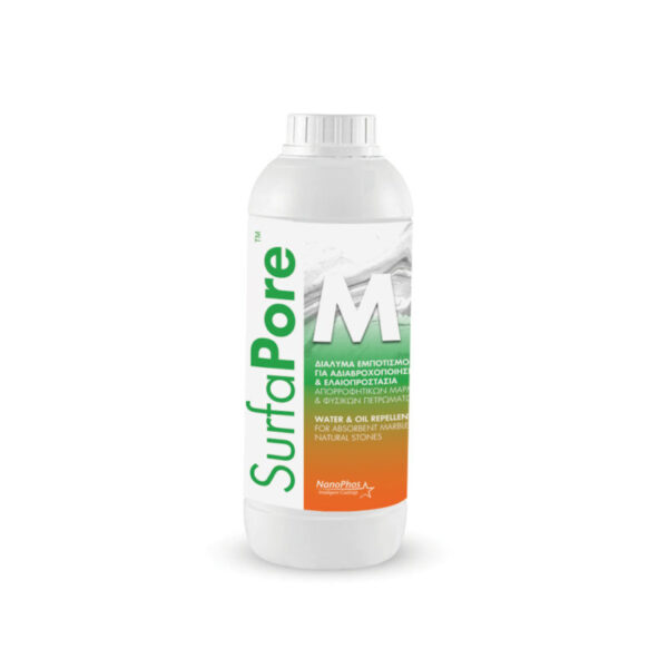 SurfaPore™ M – Υδατ- & ελαιοαπωθητικό μαρμάρων και πετρωμάτων (Stone Protector)
