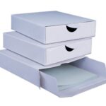 Κουτί με μπροστινό πτερύγιο “Thalia” - DIN A4 - M - Premium με θήκη