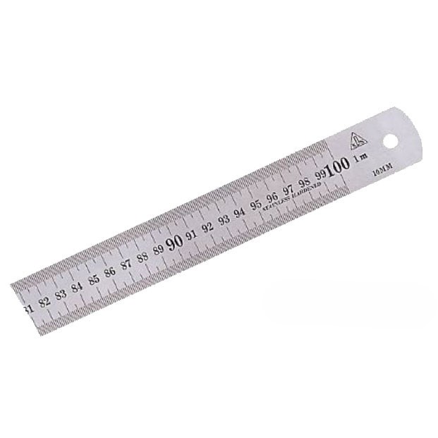 Χάρακας ατσάλινος ανοξείδωτος (Stainless Steel Ruler)