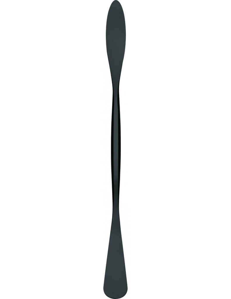 Διπλή σπάτουλα μαύρη (Double-Ended Spatula, Black)