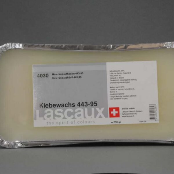 Lascaux Adhesive Wax 443-95 – Συγκολλητικό κερί (Adhesive Wax) – 750 g