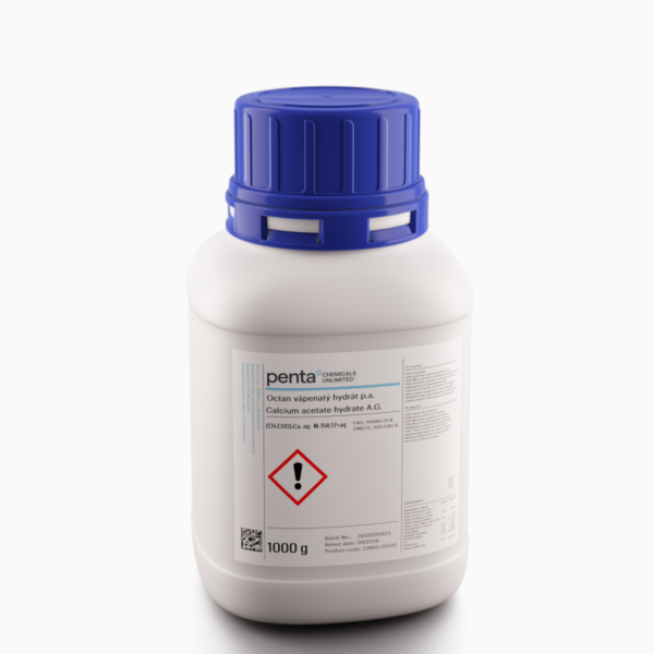 Οξικό ασβέστιο ένυδρο (Calcium Acetate Hydrate) A.G. – 1000 g