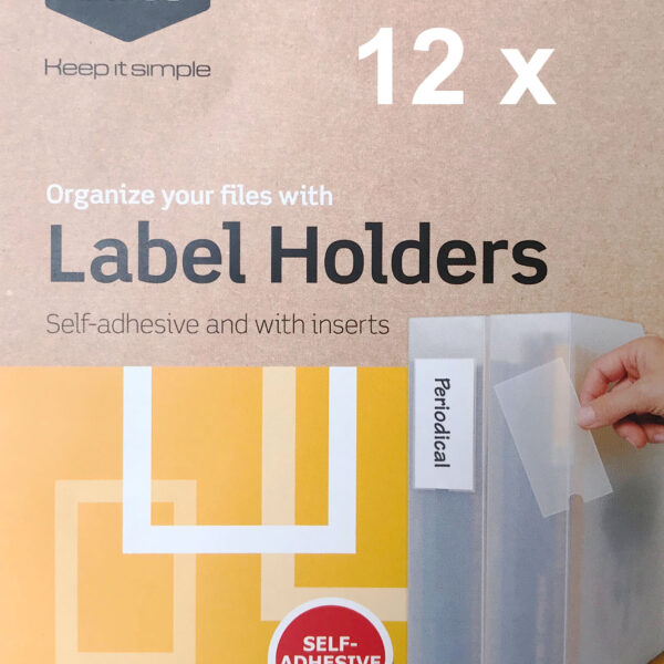 Archivbox 3L – Αυτοκόλλητες θήκες ετικετών 3L (3L Self-Adhesive Label Holders)