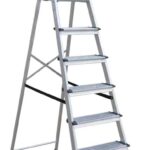 Profal PLUS – Σκάλα αλουμινίου με φαρδιά σκαλοπάτια 13 cm (Aluminium Step Ladder, wide steps)