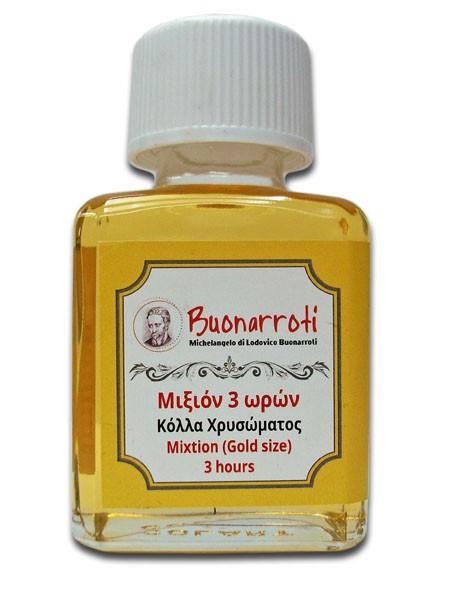 Buonarroti Μιξιόν 3 ωρών 75 ml – Κόλλα επιχρύσωσης λαδιού (Oil Gilding Size 3 h)