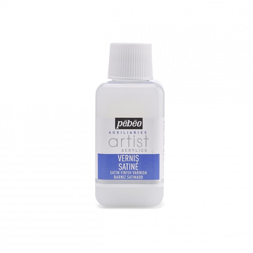 Pebeo Artist Acrylics – Βερνίκι νερού σατινέ (Water Based Satin Varnish)