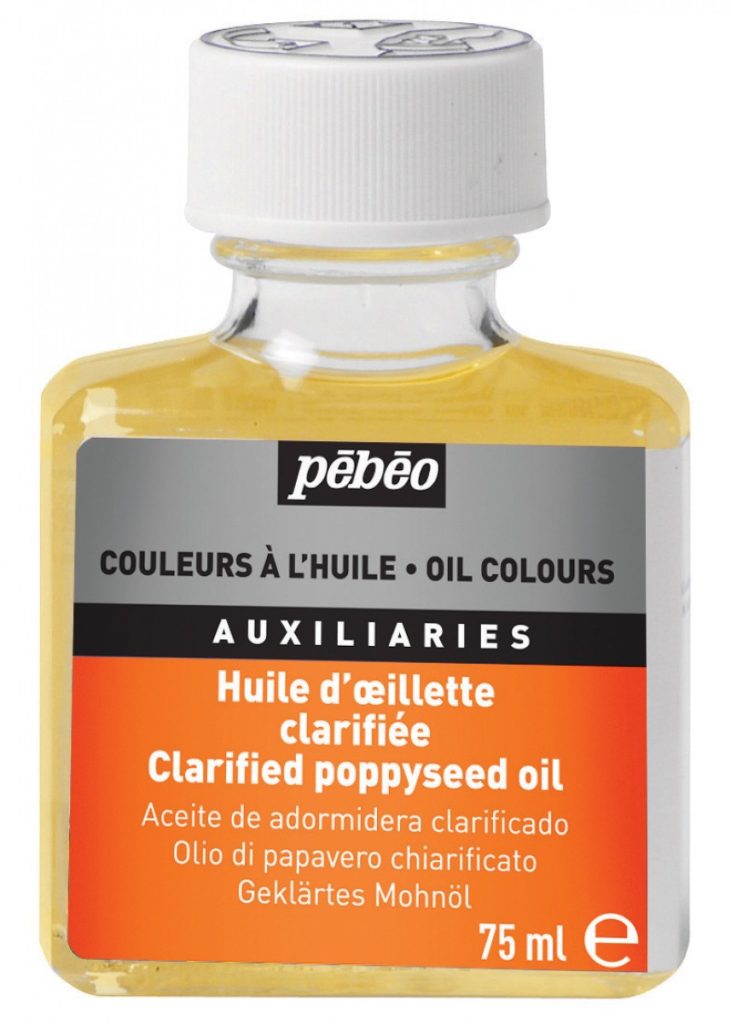 Pebeo – Παπαρουνέλαιο διαυγασμένο 75 ml (Clarified Poppyseed Oil)