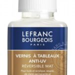 Lefranc & Bourgeois Anti-UV Picture Varnish Matt 75 ml – Ματ βερνίκι UV για λάδια & ακρυλικά (Matt Picture Varnish)