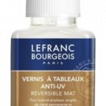 Lefranc & Bourgeois Anti-UV Picture Varnish Matt 75 ml – Ματ βερνίκι UV για λάδια & ακρυλικά (Matt Picture Varnish)