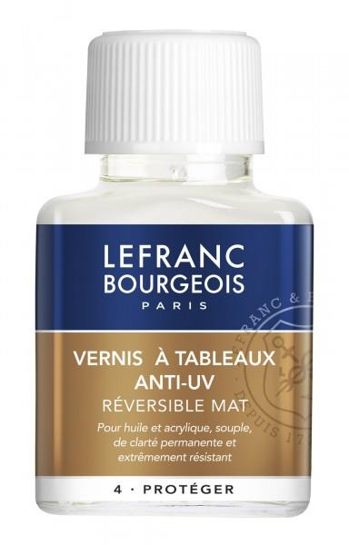 Lefranc & Bourgeois Anti-UV Picture Varnish Matt 75 ml – Ματ βερνίκι UV για λάδια & ακρυλικά (Matt Picture Varnish)
