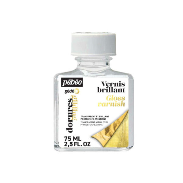 Pebeo Gédéo – Βερνίκι φινιρίσματος γυαλιστερό 75 ml (Finishing Gloss Varnish)
