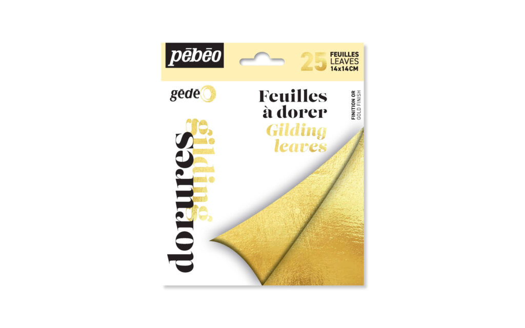 Pebeo Gédéo – Φύλλα επιχρύσωσης 25 τεμ. (Gilding Leaves)