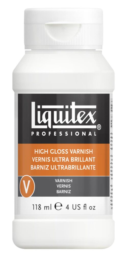 Liquitex Professional High Gloss Varnish 118 ml – Βερνίκι υψηλής γυαλάδας (High Gloss Varnish)