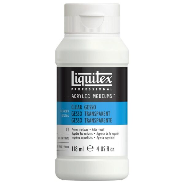 Liquitex Professional Clear Gesso 118 ml – Διάφανη προετοιμασία (Clear Gesso)