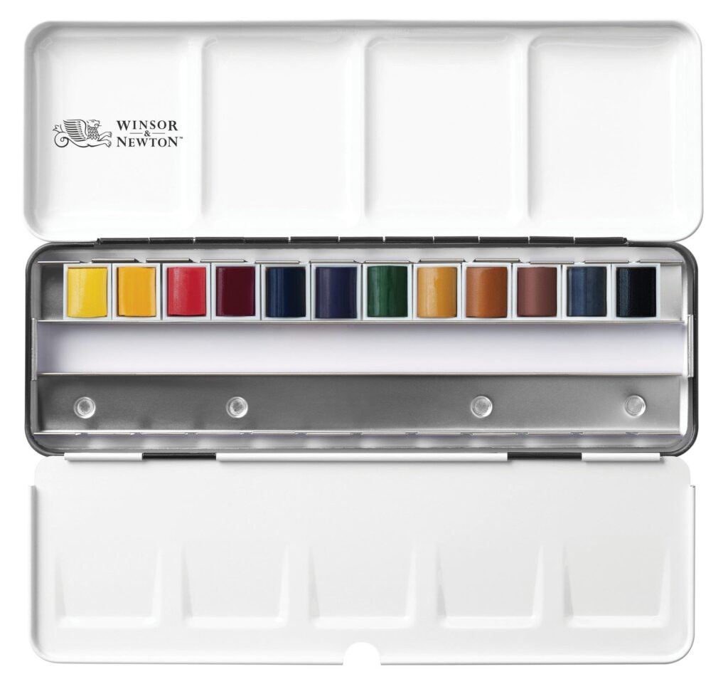 Winsor & Newton Professional Watercolour – Κασετίνες half pans (Professional Watercolour Boxes)