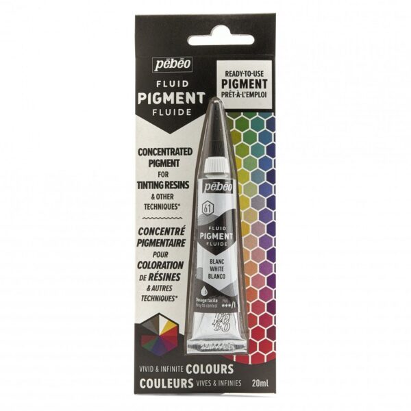 Pebeo – Fluid Pigment 20 ml, συμπυκνωμένη χρωστική για ρητίνες (Fluid Pigment)