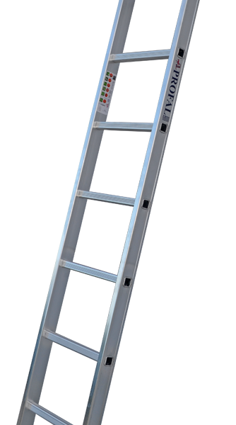 Profal EVO – Μονή σκάλα αλουμινίου (Single Aluminium Ladder)