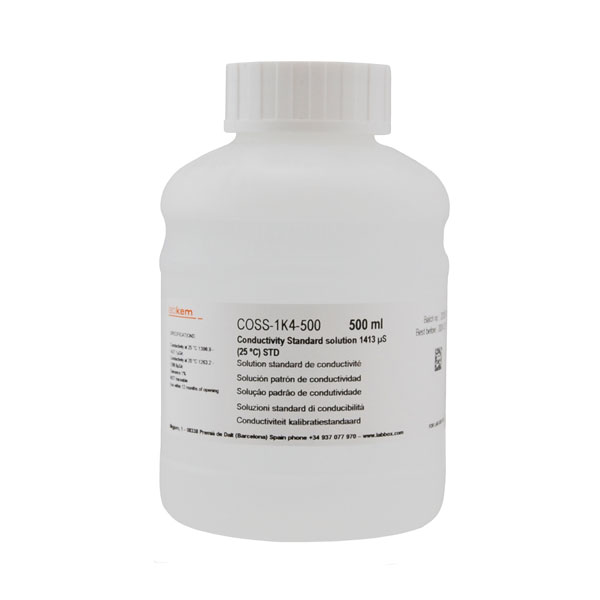 Labbox LABKEM – Πρότυπα διαλύματα αγωγιμότητας (Conductivity Standard Solutions)