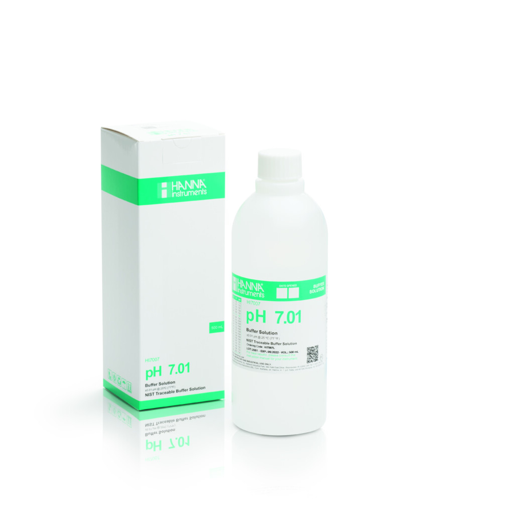 Hanna HI7007 – Ρυθμιστικό διάλυμα βαθμονόμησης pH 7,01 (pH 7.01 Calibration Buffer)