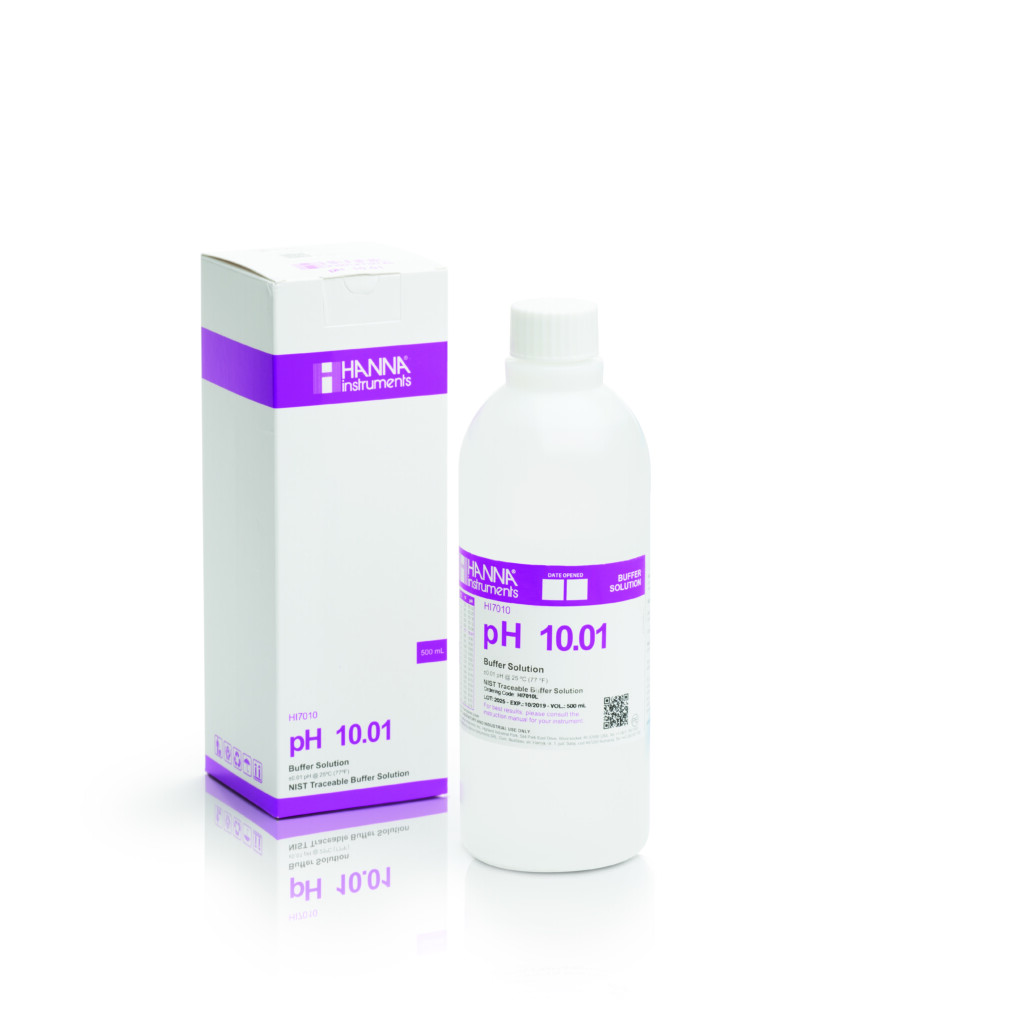 Hanna HI7010 – Ρυθμιστικό διάλυμα βαθμονόμησης pH 10,01 (pH 10.01 Calibration Buffer)
