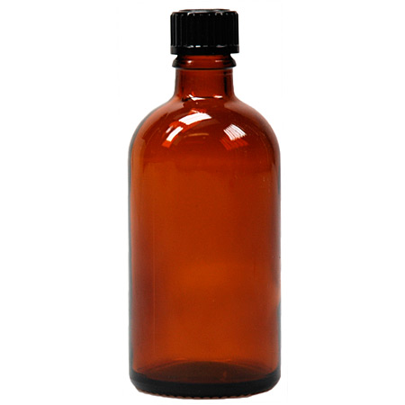 Kremer Glass Bottle, 100 ml, brown – Γυάλινο βάζο καφέ 100 ml (Glass Bottle, brown)