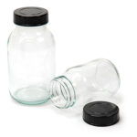 Kremer Glass Bottles, wide-mouth (30–1000 ml) – Γυάλινα βάζα φαρδύ στόμιο (Glass Bottles, wide)