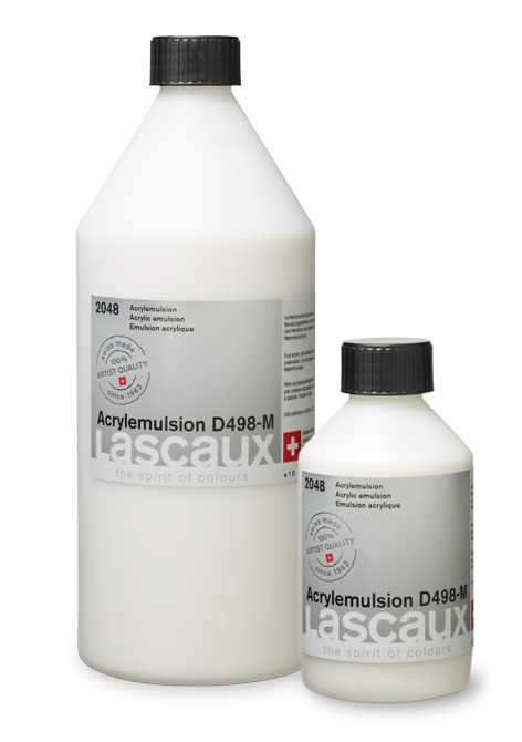 Lascaux Acrylic Emulsion D 498-M – Ακρυλικό γαλάκτωμα-συνδετικό (Acrylic Binder)