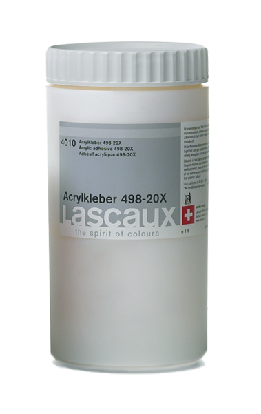 Lascaux Acrylic Adhesive 498 20-X – Ακρυλική κόλλα για strip-lining (Acrylic Adhesive)