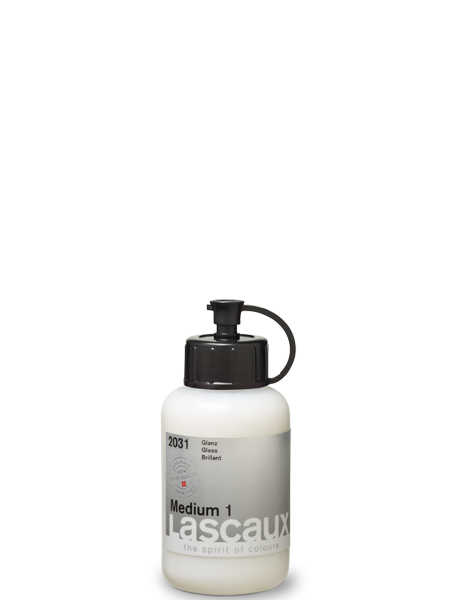 Lascaux Medium 1 – Ακρυλικό μέσο γυαλιστερό (Acrylic Medium Gloss)
