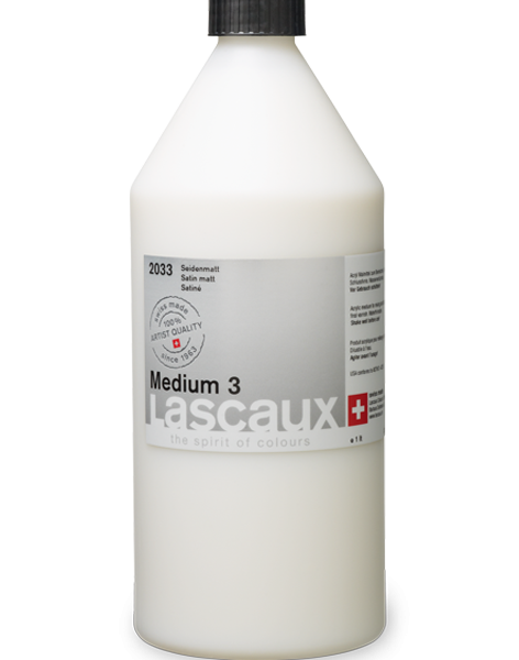 Lascaux Medium 3 – Ακρυλικό μέσο σατινέ (Acrylic Medium Satin)