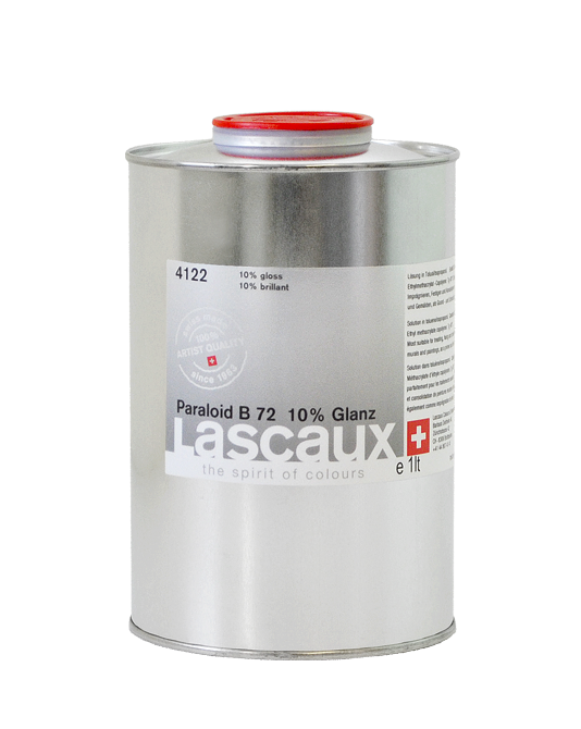 Lascaux Paraloid B 72-10% – Διάλυμα ακρυλικής ρητίνης, γυαλιστερό (Acrylic Resin Solution, Gloss)