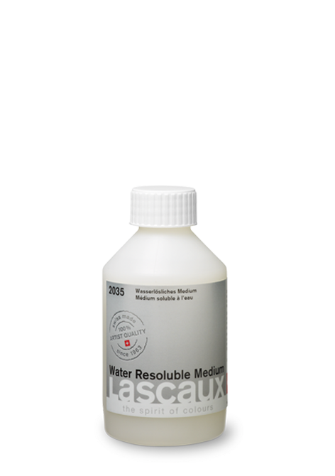 Lascaux Water Resoluble Medium – Υδατοδιαλυτό συνδετικό μέσο (Water-Soluble Medium)