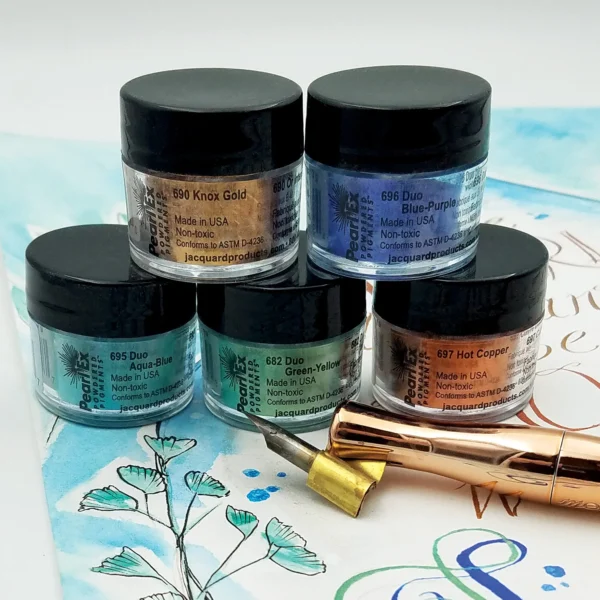 Jacquard Pearl Ex – Μεταλλικές & περλέ χρωστικές σε σκόνη (Powdered Pigments)