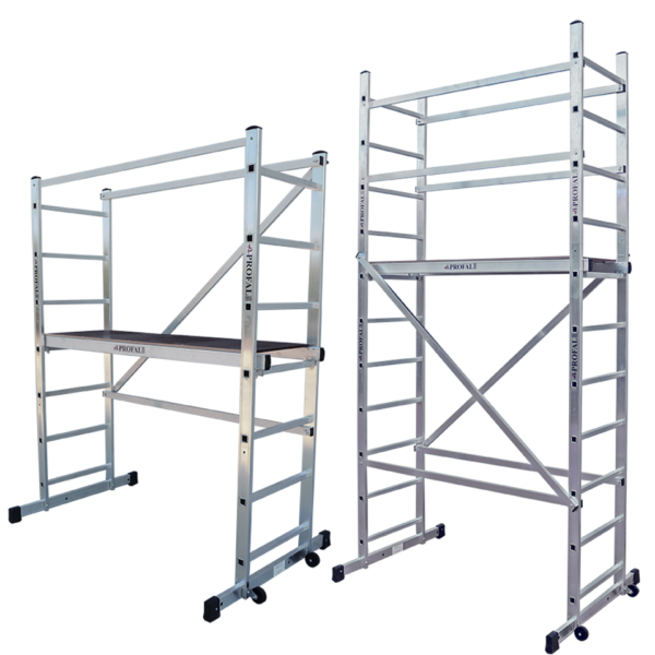 Profal TECH – Κινητή σκαλωσιά αλουμινίου EN 1004 (Mobile Aluminium Scaffold Tower)