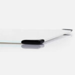 Kremer New Wave POSH® Glass Palette, white – Γυάλινη παλέτα ανάμιξης λευκή (POSH Glass Palette)