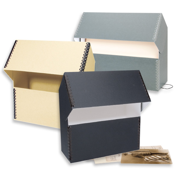 Lineco Archival Document Storage Case – Αρχειακό κουτί εγγράφων με ανοιγόμενο καπάκι