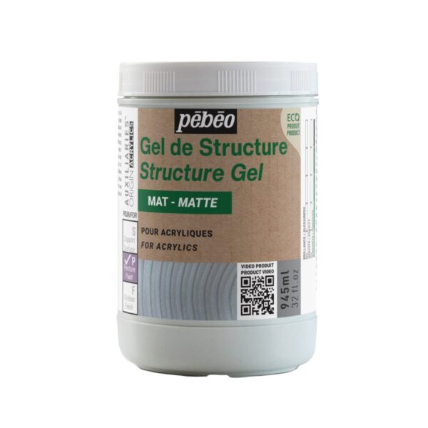 Pebeo Origin – Ματ gel υφής (Matte Structure Gel)